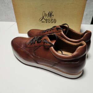 Johnston and Murphy J&M Shoes Men's 9 M Calf-Skin Leather 27-1200 Lace-Up